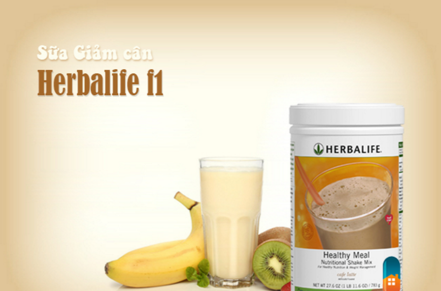 Sữa Giảm Cân Herbalife Formula 1 Healthy Meal Hương Bánh Quy Kem