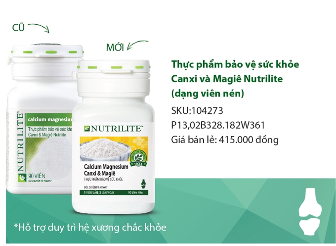 Bán Canxi Amway Nutrilite Calcium Magnesium Canxi & Magiê Giá Rẻ Toàn Quốc