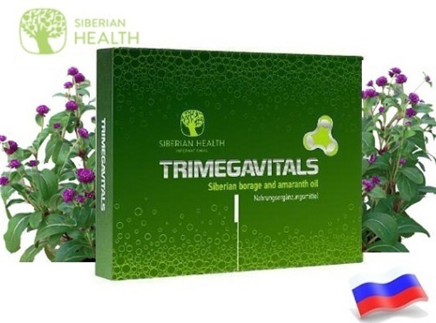 Thực phẩm chức năng Trimegavitals Siberian Linseed Oil and Omega – 3 concentrate